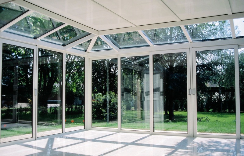 veranda in alluminio
