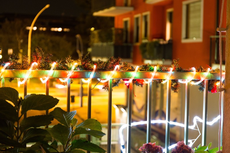 balcone natalizio