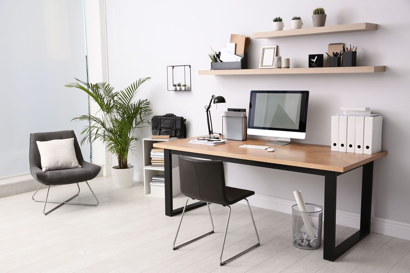 angolo studio di design organizzato